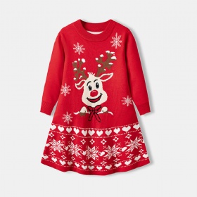 Girls' Knitted Dress